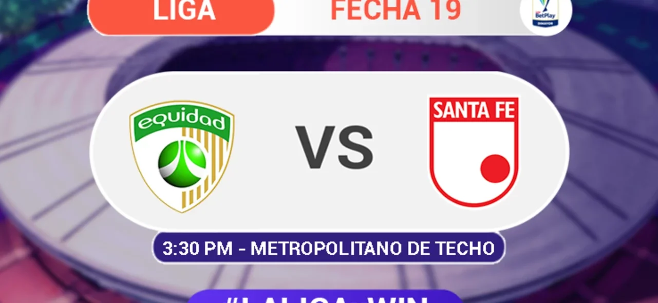 En vivo: Mira aquí el partido entre La Equidad y Santa Fe